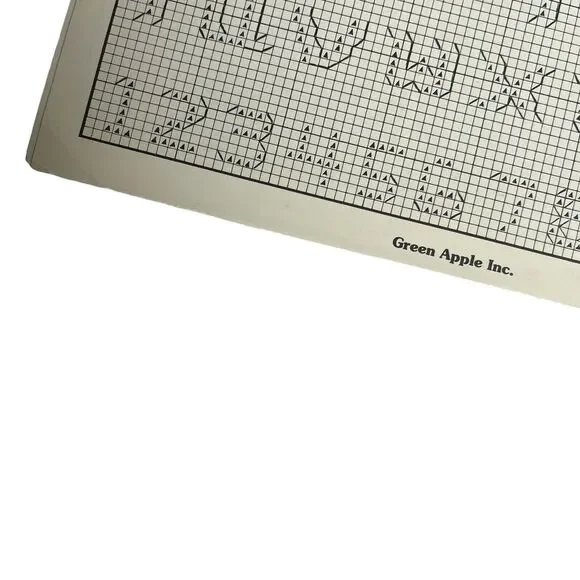 Birth Sampler By Green Apple‎ Co. Cross Stitch Pattern Booklet #604 Vintage - Picture 2 of 2